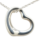 ティファニー オープンハート ネックレス SV925 シルバー レディース TIFFANY&Co. 【中古】